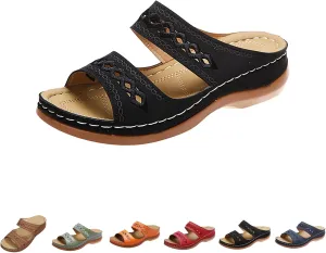 Avylays Orthopedic Sandals for Women Arch Support Shoes Summer Casual Orthotic Sandals Flip Flops Comfortable Sandals