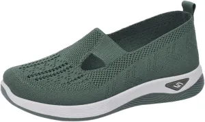 Cathalem Orthofeet Shoes for Women Upgrade Orthopedic Shoes Slip on Casual Orthopedic Sneakers for Women