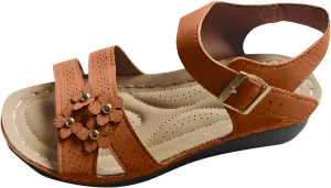 Dress Sandals for Women Low Heel Wedge Sandals for Women Summer Dressy Shoes with Adjustable Ankle Strap