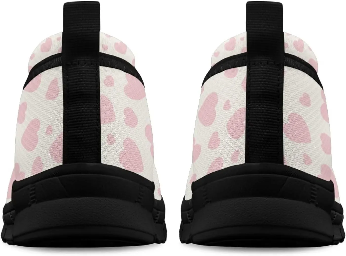 Driving Loafers Cat Print Women Shoes Comfortable Breathable Mesh Sneakers for Walking Running Lightweight Low Cut Tennis Shoe Loafer