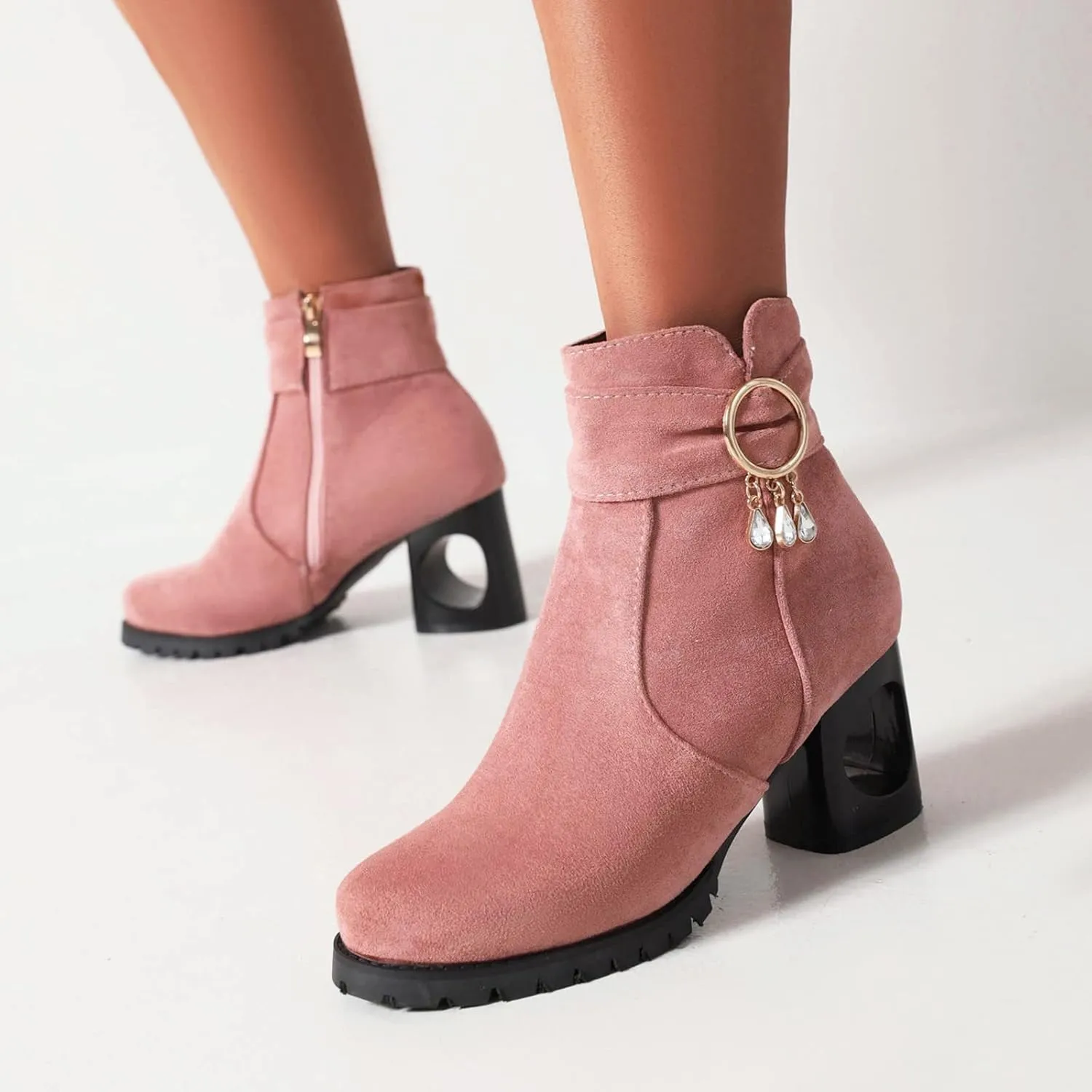 Fall Boots for Women 2024 Ankle Flat Booties for Women 2024 Black Leather Boots Men Mens Casual Boot Closed Back Lightweight Breathable Low Heel Comfortable Pointed Toe
