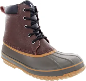 LONDON FOG Mens Ashford Waterproof and Insulated Duck Boot
