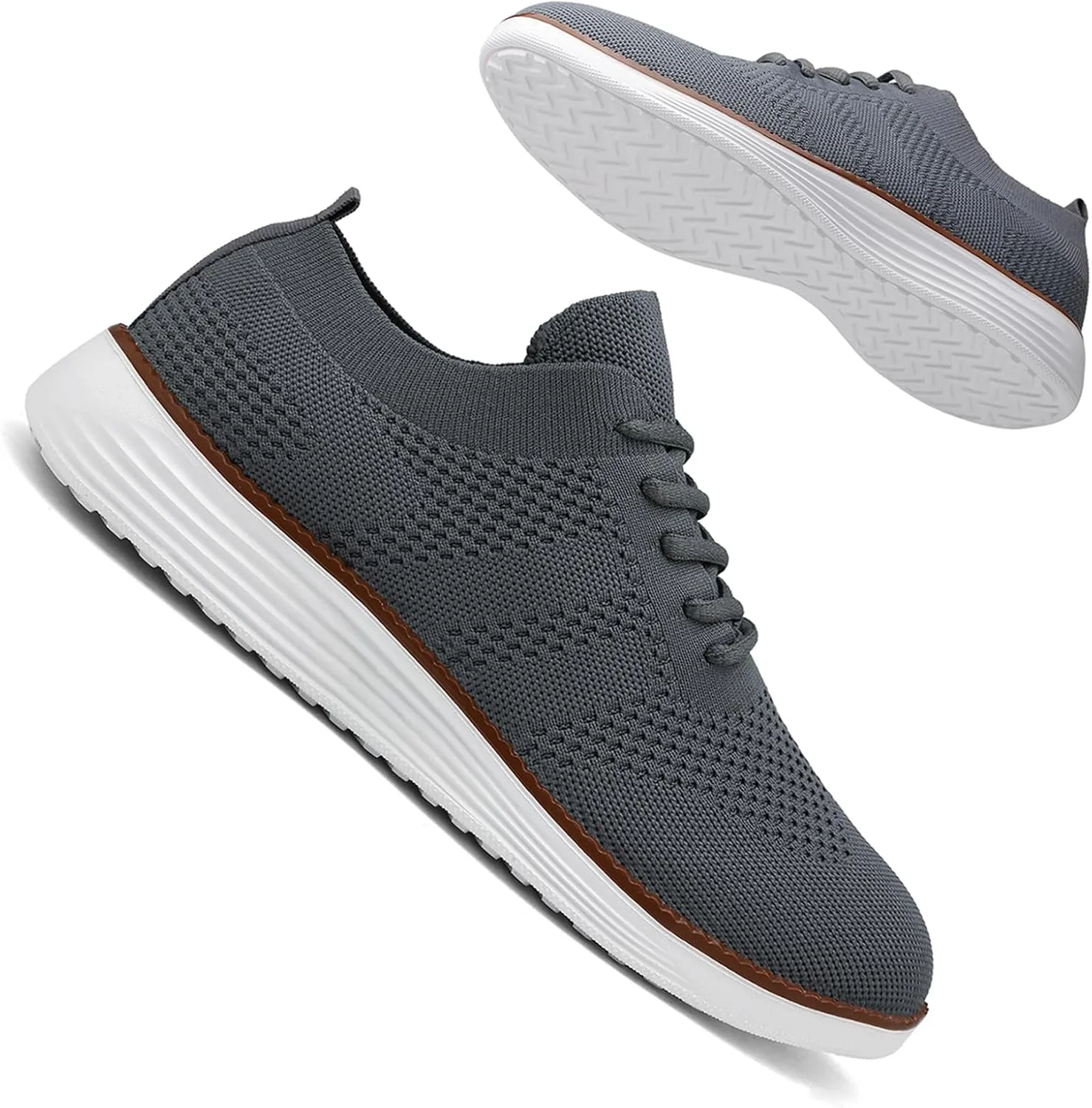 Mens Casual ShoesSlip on Dress Shoes Business Shoes for Men Walking Sneakers Loafers Comfortable Lightweight