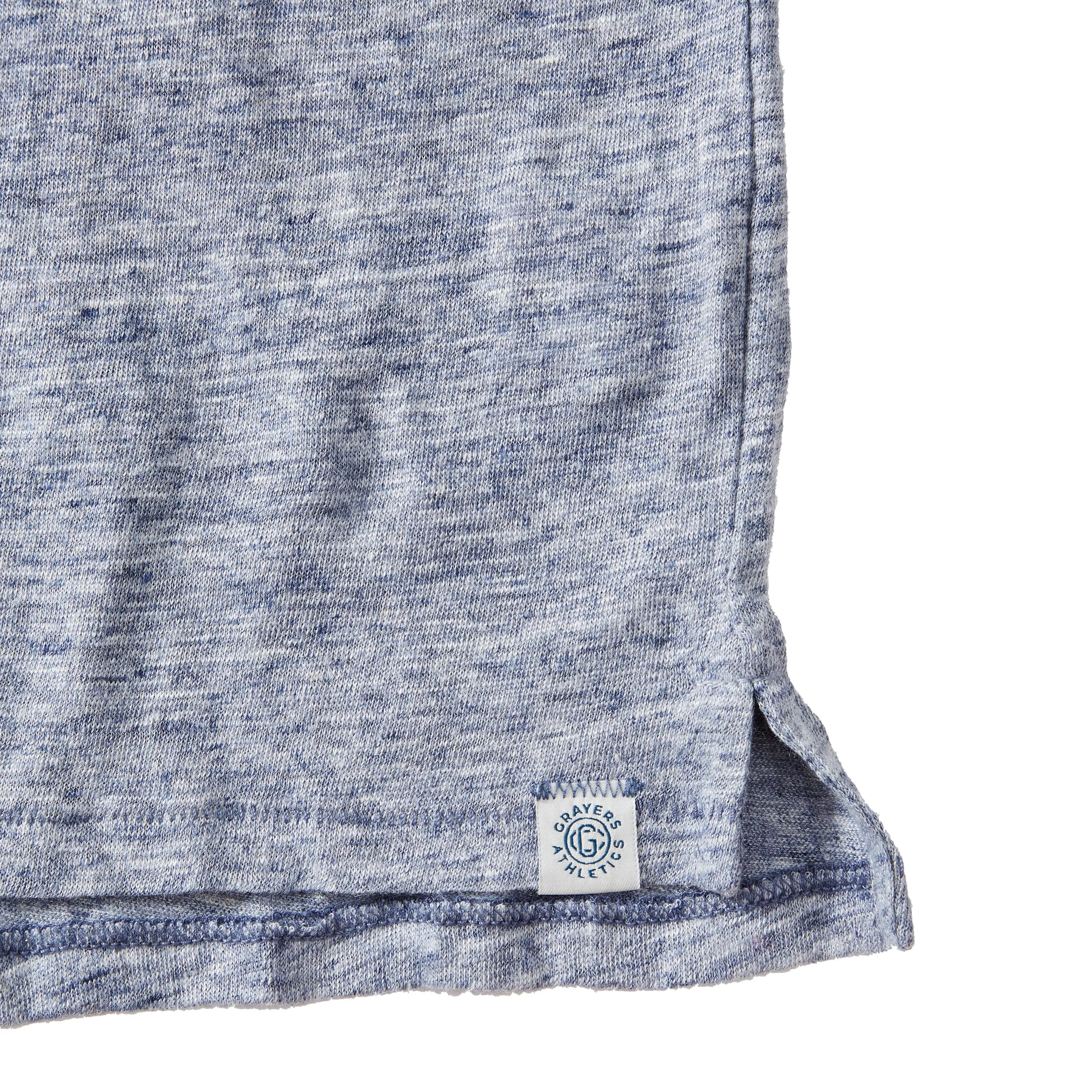 Soldano Linen Polo - Denim (Final Sale)*
