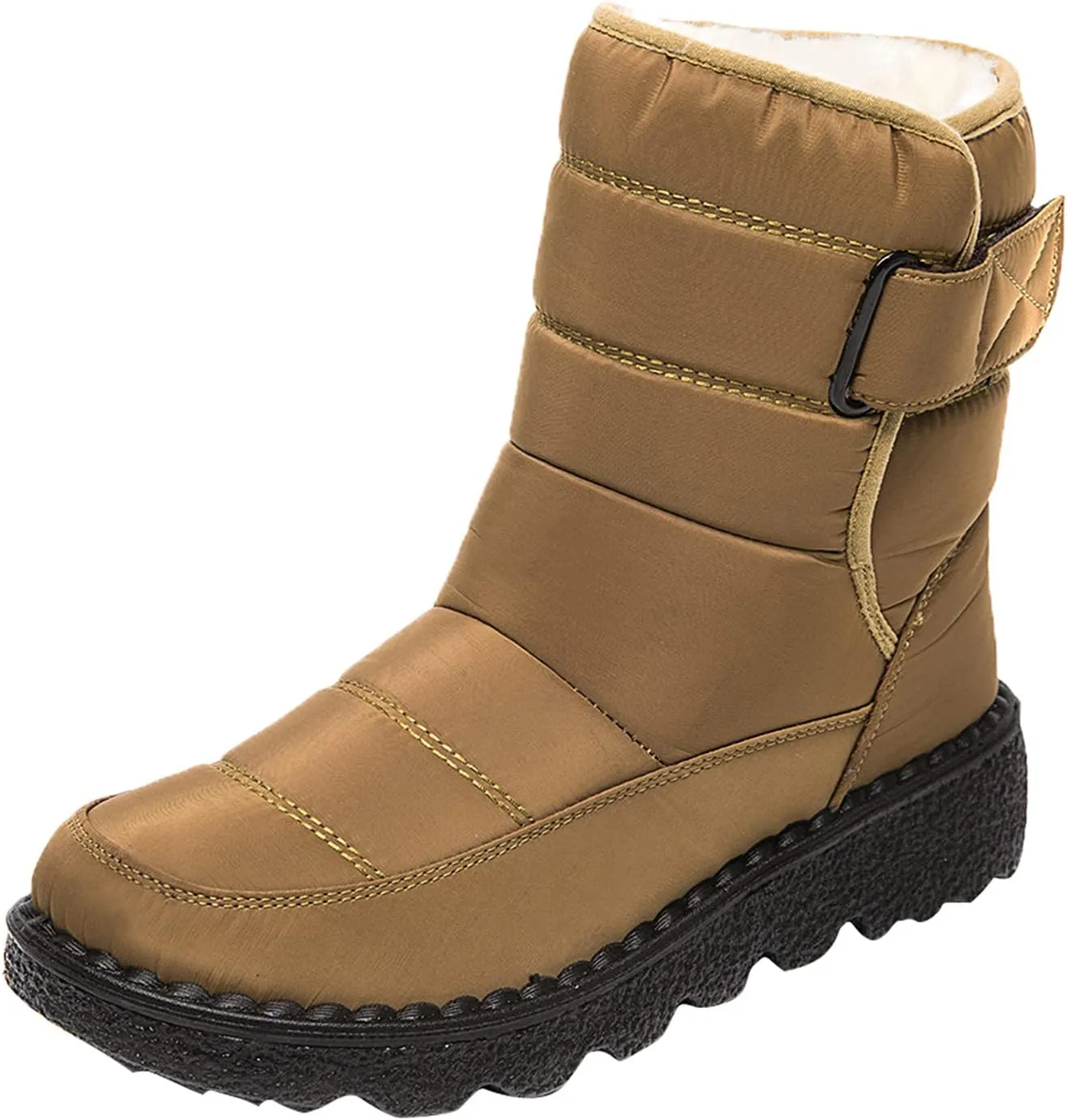 Wide Width Snow Boots Women 11 Womens White Snow Boots Size 12 Fashion Winter Boots for Women 2023 Mid Calf Winter Boots for Women Snow Shoes for Women Purple