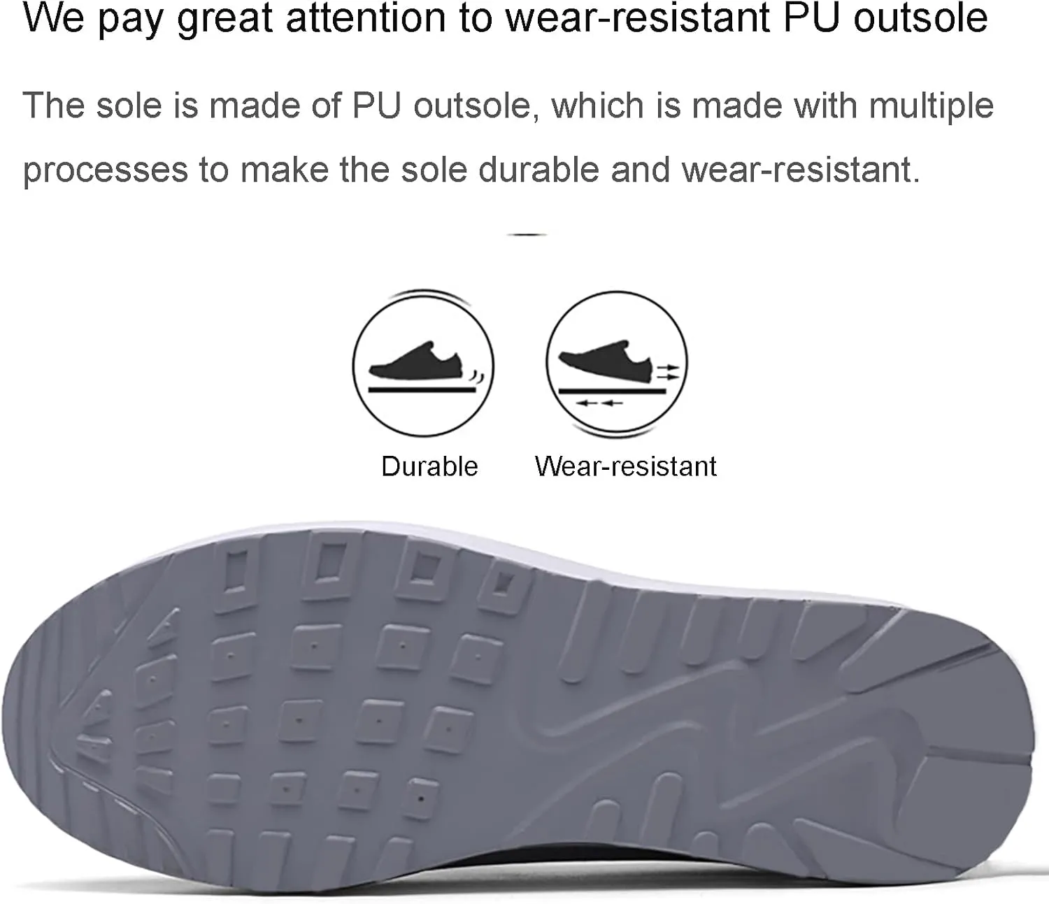 Womens Slip-on Casual Boat Shoes Round Head Thick Sole Orthopedic Arch-Support Sneakers Breathable Nursing Athletic Trainers Comfortable Walking